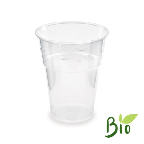 Plastový pohár BIO 0,3 l
